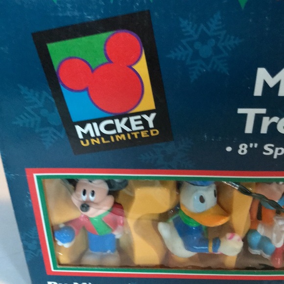 Disney Mickey & friend 10 light tree trimmer set - Picture 5 of 8